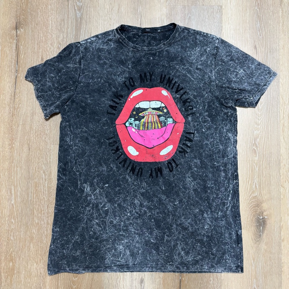 Vintage POOL T Shirt Talk To My Universe Size L